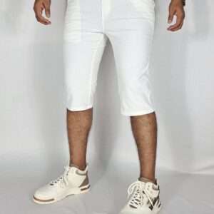 Three Quarter Pant - WHITE